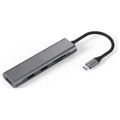Προσαρμογέας USB Type-C Extra Digital USB Adapteris - 2 x USB 3.0, HDMI, SD, TF 13223932 9990000913459