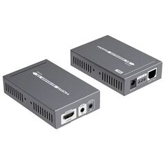 Προσαρμογέας AV Deltaco HDMI adaptis DELTACO 70m, PoE, HDBase T, juodas / LKV375N / HDMI-273 13320702 7333048026576