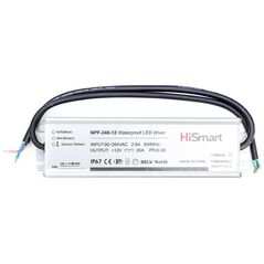 Τροφοδοτικό Hismart Maitinimo šaltinis 12V, 20A, 240W, PFC, IP67 13422540 9990000700479