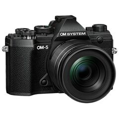 Aparat Olympus OM-5 czarny + M.Zuiko Digital ED 12-45mm f/4.0 PRO (V210022BE000)