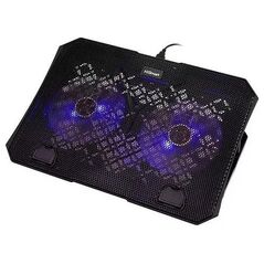 Ψύξη υπολογιστή Hismart Nešiojamojo aušinimo stovas HISMART, su 2 LED ventiliatoriais, 5 padėčių 13462913 9990001083120