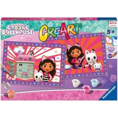 Ravensburger RAV CreArt dla dzieci Junior:Koci domek Gabi 23715
