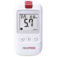 Sourcing Συσκευή μέτρησης γλυκόζης αίματος Rossmax HS200 BT 13600185 4715139001977