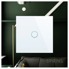 Hurtel Spring Dvipolis sensorinis jungiklis, nuotolinis valdymas (WIFI), Baltas 13783889 713239860382