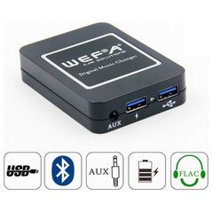 Nvox WEFA, 02BT, προσαρμογέας USB/BT 12pin VW, Audi, Skoda, Κάθισμα 14040271 6312183694124