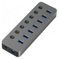 Προσαρμογέας USB Extra Digital Adapteris USB A 3.0 - 7 x USB 3.0 su jungikliais 14071877 9990000913480