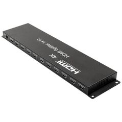 Extra Digital HDMI daliklis 1x10, 3D, 4K 14072770 9990000912506