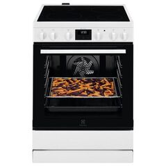 60 cm pločio baltos el keraminė viryklė Electrolux LKR64023AW
