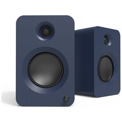 KANTO AUDIO 200W POWERED BOOKSHELF SPEAKERS WITH HDMI ARC, USB-C, AND BLUETOOTH 5.3 - MATTE BLUE, PAIR (INCL. TYPE C POWER CORD)