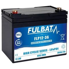 Akumuliatorius 460.8Wh/ 36 Ah 12.8V