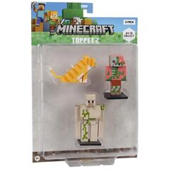 Figurka Minecraft MINECRAFT 3D Pencil Toppers figures 3-pack