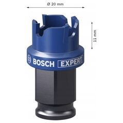 BOSCH TCT EXPERT SHEETMET HOLE SAW 20mm