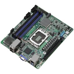 ASRock Mainboard W680D4ID-2T/G5/X550 mini-DTX Sockel 1700 DDR5-only Single