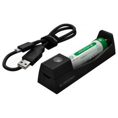 Latarka Ledlenser Zestaw ładowania i akumulator do Ledlenser MH3/4/5