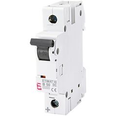 Etipo Αυτόματος διακόπτης ETI Polam Asti Etimat 10 002127721 1P B 50A 6kA DC 13477044 3838895421603