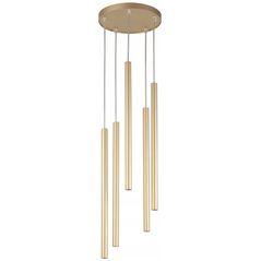 Lampa wisząca Sigma Sopel 33627 lampa wisząca zwis 5x4W G9 złota