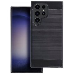 ETUI CARBON CASE DO SAMSUNG M55 CZARNA NAKŁADKA ETUI PLECKI