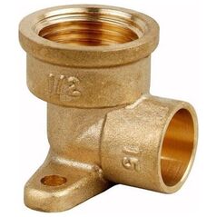 Ferro Elbow με βιδωτά αυτιά LW 15 x 1/2 12208279 5902194911320