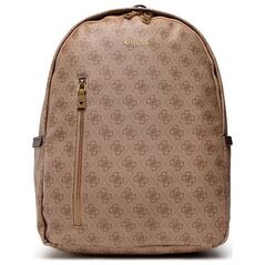 Guess Guess, Vezzola, Synthetic Leather, Backpack, Brown, 4G Logo, For Men, 21/32.5 x 39.5 x 15 cm For Men