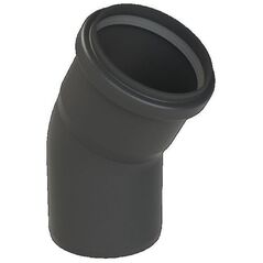 Almeva STARR Ebow 30° DN80 UV Stable Μαύρο 12207004 7630676810134