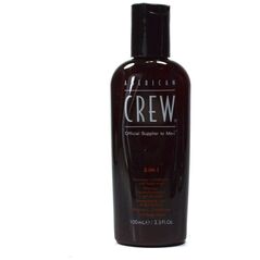 American Crew American Crew, Classic, Vegan, Σαμπουάν μαλλιών, Conditioner & Αφρόλουτρο 3-σε-1, Για Ενυδάτωση, 100 ml Για Άντρες 13077698 618862079029