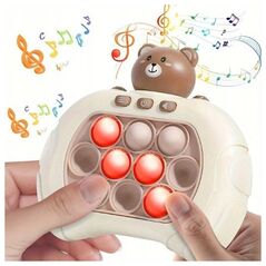 Gra Pop It elektorniczna beÅ¼owa miÅ 3 lata+