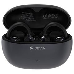 True Wireless Ακουστικά Bluetooth Devia OWS EM402 Pro2 Clip-On Μαύρο 6942297112261 6942297112261 έως και 12 άτοκες δόσεις
