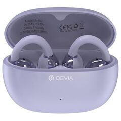 True Wireless Ακουστικά Bluetooth Devia OWS EM402 Pro2 Clip-On Μωβ 6942297112278 6942297112278 έως και 12 άτοκες δόσεις