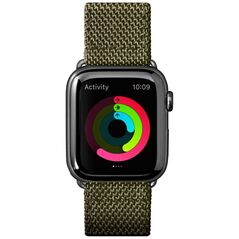 Laut LAUT Technical 2.0 Nylon Leather Strap για Apple Watch 42/44 mm – πράσινο 10161445 4895206913669