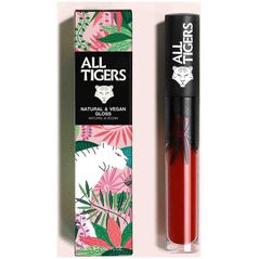All Tigers All Tigers, Natural & Vegan, Natural, Shining, Lip Gloss, 817, Keep Your Chin Up, 8 ml για γυναίκες 13075682 3701243208174