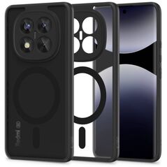 Case XIAOMI REDMI NOTE 14 PRO+ 5G Tech-Protect Magmat MagSafe Matte black 5906302361625