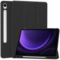 Bizon Case Tab Lizard Samsung Galaxy Tab S9 / S9 FE black