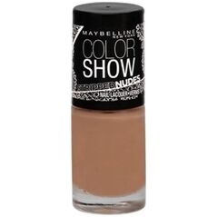 Maybelline  Maybelline, Color Show Stripped Nudes, Nail Polish, Nr. 227, In Your Flesh, 7 ml For Women