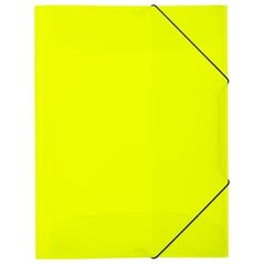 Herma HERMA Sammelmappe A3 neon gelb Polypropylen 3St.