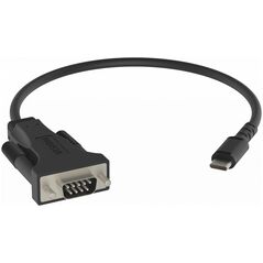 Προσαρμογέας USB Vision VISION Επαγγελματική εγκατάσταση Προσαρμογέας USB-C με σειριακό RS-232 - 30 JAHRE GARANTIE - λειτουργικότητα με Mac και υπολογιστή - im Standard-COM-Port εγκατάσταση - 480 Mbit/s - Έκταση έως 5 V - unterstutzt alle USB Datensign -
