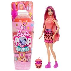 Mattel „Barbie POP Reveal“ mango mochi siurprizų rinkinys, burbulinės arbatos serija
