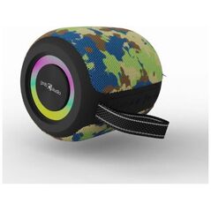 Nešiojama kolonėlė|GEMBIRD|Camouflage|Portable/Wireless|Bluetooth|SPK-BT-LED-05-CM