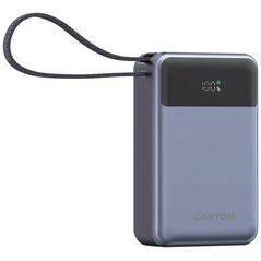 CANYON power bank OnPower 600 built-in cable 20000 mAh PD65W Dark Grey