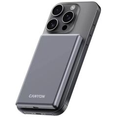 CANYON power bank OnPower 505 slim Magsafe 5000 mAh PD20W Dark Grey