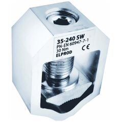 Simet Zacisk szynowy Simet 84342000 2402 V35-240SW metaliczny
