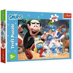 Trefl PUZZLE 100 Nauki Papy Smerfa 16481