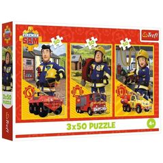 PUZZLE 3x50 Ekipa z remizy /Strażak Sam 34880