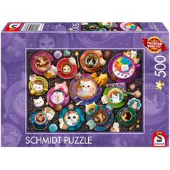 Schmidt Spiele Puzzle PQ 500 Kotppuccino G3