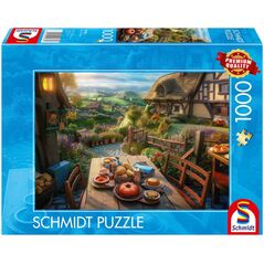 Schmidt Spiele Puzzle PQ 1000 ¦niadanie na ¶wieżym powietrzu G3