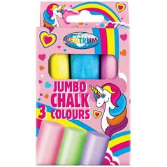 Panta Plast Kreda kolorowa Jumbo Unicorn 3szt 80390
