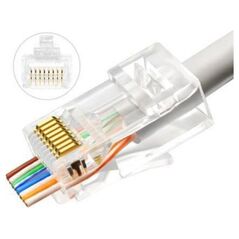 Lanview RJ45 UTP plug Cat6A for