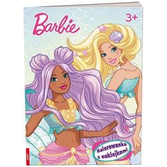 Barbie. Kolorowanka z Naklejkami