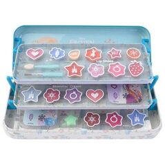 Disney Frozen Makeup Case Triple Layer Beauty Tin zestaw kosmetyków do makijażu dla dzieci