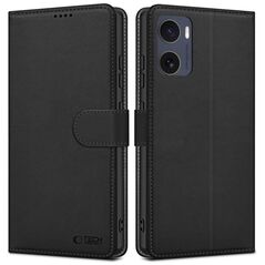 Case MOTOROLA MOTO G05 / E15 Tech-Protect Wallet Matte black 5906302361144