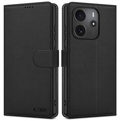 Case XIAOMI REDMI NOTE 14 4G Tech-Protect Wallet Matte black 5906302361151